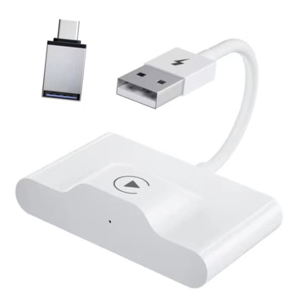 Langaton CarPlay -sovitin USB Plug and Play iPhone Carplay Dongle -laatikolle