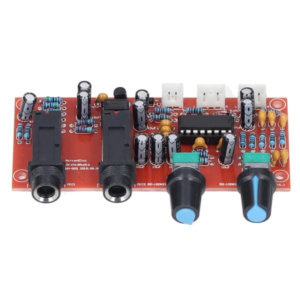 PT2399 Digital Mikrofonforsterker Modul Karaoke Lyd Romklangsbrett DC 12V til 24V