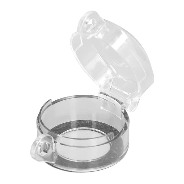 30 mm tryckknappsskydd nödstoppsbrytare transparent dammsäkert lock BS‑02
