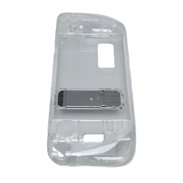 Transparent Steam Deck Kickstand Fodral Stötsäkert Halkfritt Hårt PC-skydd