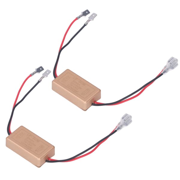 2 STK LED Strobekontroller Bilfrontlys Signallys Kontroll Blitsmodul LF‑300B H1