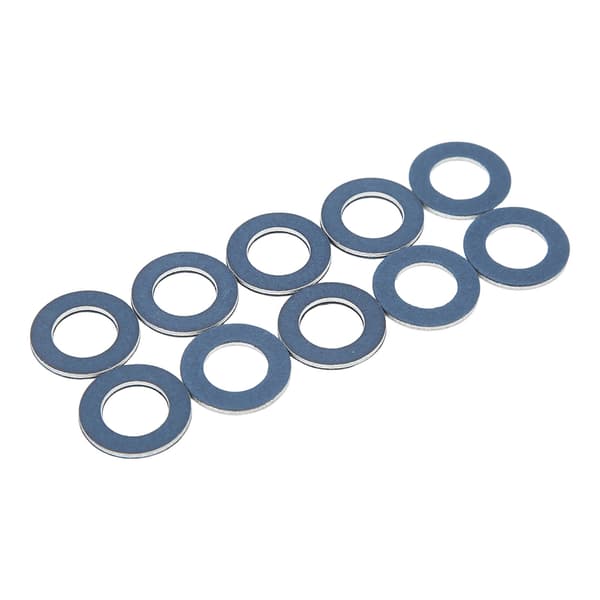 10 stk. oliedræningsprop-skive 90430-12031 aluminium oliesump-drænprop-pakningssæt