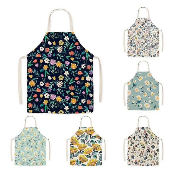 Köksförkläden, matlagningsöveraller, barnförkläden - Bra flower-3-45x56 cm