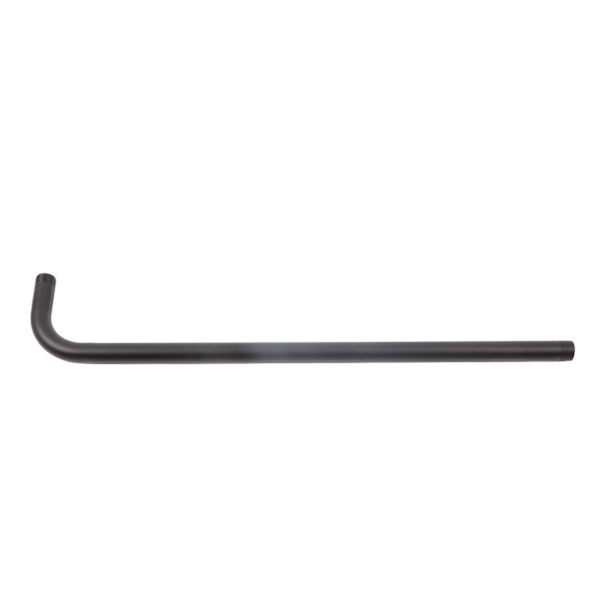 Brusehovedforlængerrør i rustfrit stål 52 cm Sort Badeværelse Brusehoved Hardware Tilbehør