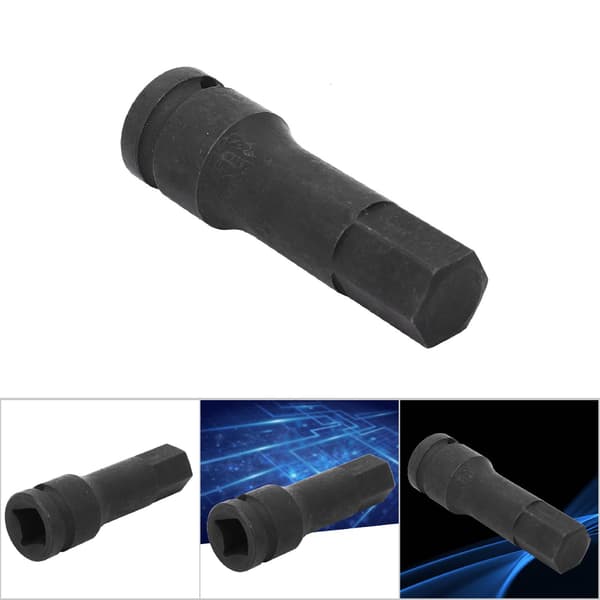 1/2 tums sexkantsbits hylsa förtjockad luftdriven mutterdragare adapter bits H17