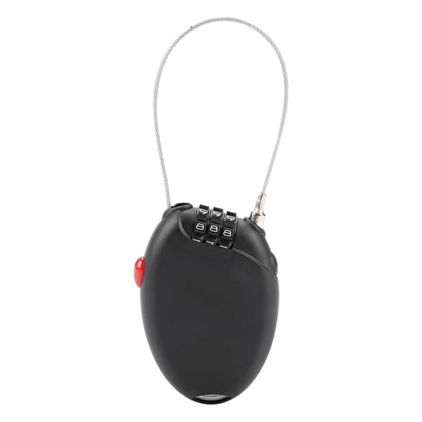 Multifunktionel Mini Kabel Cykellås Kode Anti Tyveri Cykelhjelm