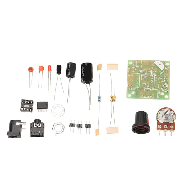 LM386 Lydforsterker Kit Super Mini Smart Elektronisk DIY Modul Kort FR4 A PCB 3 til 12V