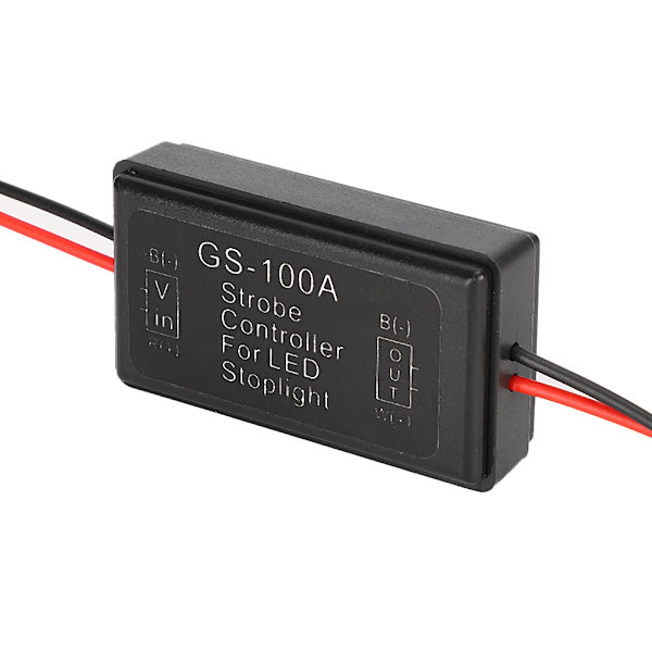 Bil Smart Flash Strobe Controller LED Højt Monteret Bremselys