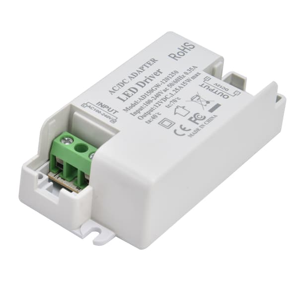 LED-driver 0,35A Lille indendørs belysning LED-lampe strømforsyningstransformator AC 100-240V