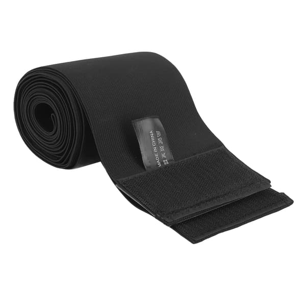 Midjetrenerbelte Justerbart Nylon Elastisk Svart Mageinnpakning Slankende Kroppsformer for Kvinner 4M
