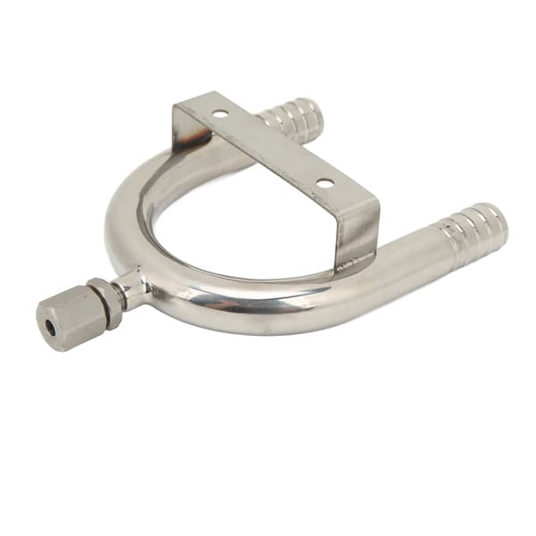 19,6 mm Siphonventilert Sløyfe 316 Rustfritt Stål Polert Rustfri for Båter Yachter Bobiler