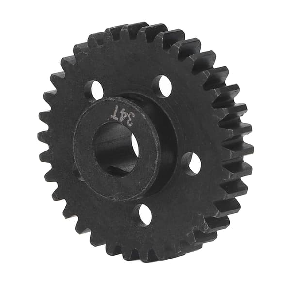Arrma 1/7 1/8 Serie 34T Sort Spolegear Stål Rustfri Stabil Ydeevne RC Transmissionsgear