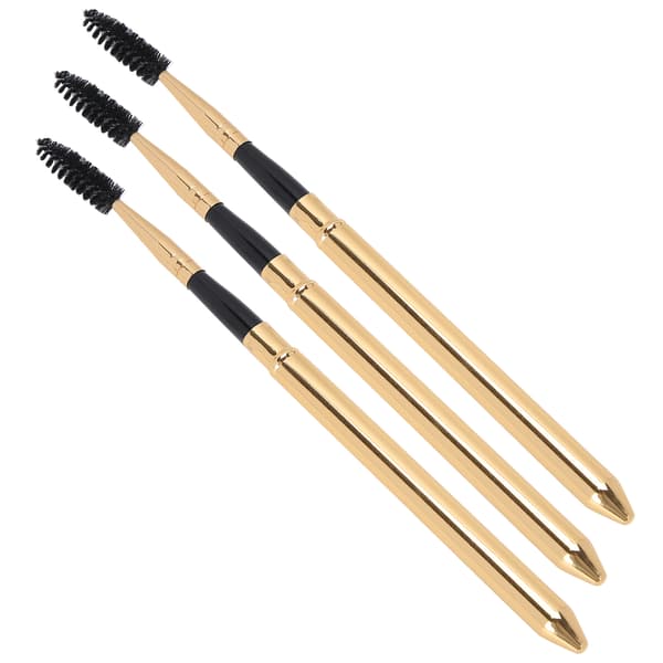 3 st återanvändbara Eascara Applicator Wand Bärbar Ögonbrynsborste Set