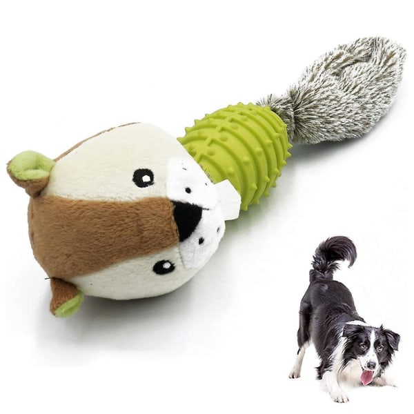 Tpr ja pehmolelu koiralle, kestävä purulelu, vinkuva lelu ja interaktiivinen lelu pienille ja keskikokoisille pennuille Seal