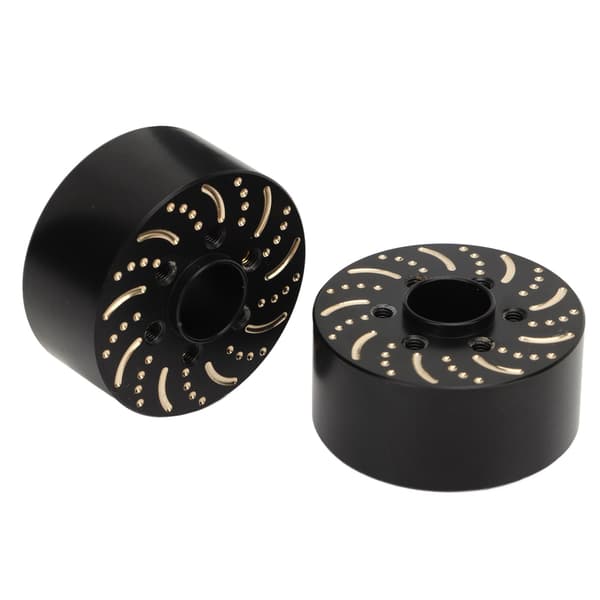 Messinghjulvægte 6 Huls Hex Nav Adapter til 1.9in 2.2in Beadlock Fælg 22mm