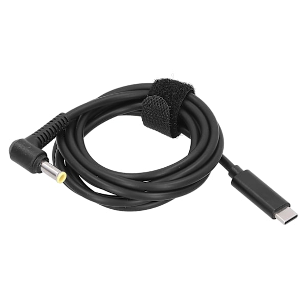Type C Han til DC 5.0x1.0mm Han Strøm Opladningsadapterkabel til Laptop Notebook