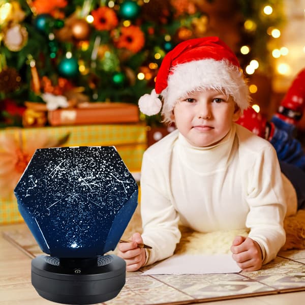 Stjärnprojektorlampa Hemplanetarium Projektor Galaxy 3D Nattlampa för Barns Sovrum