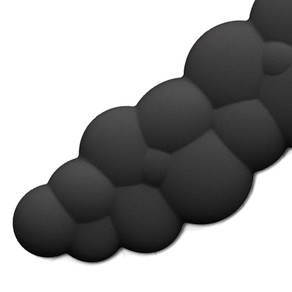 Cloud Musematte Håndleddsstøtte Memory Foam Myk Søt Svart Tretthetslindring Forebygger Deformasjon