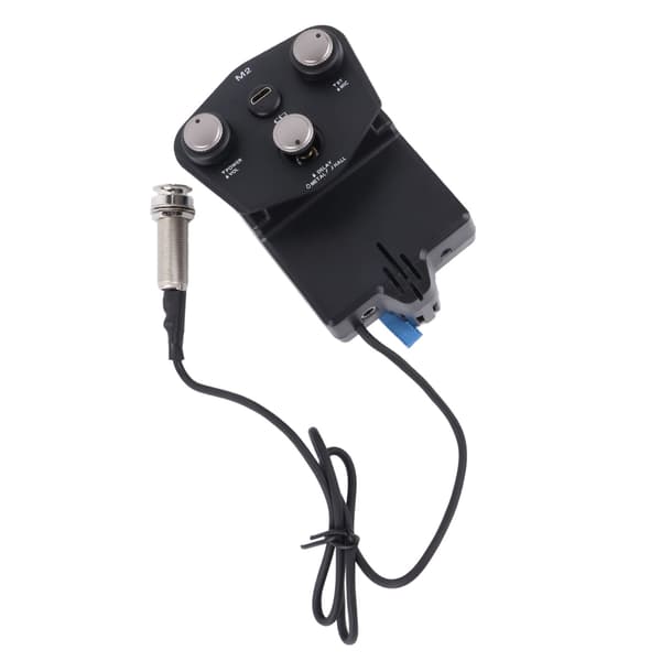 Akustisk Gitarr Stöt Pickup Digital Stämapparat Pickup med Bluetooth Reverb Delay Mikrofon