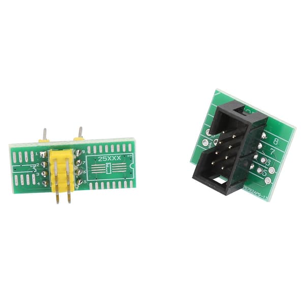 SOIC8 SOP8 Flash Chip IC Test Clip Programmeringssockel Adapterkort Kabel