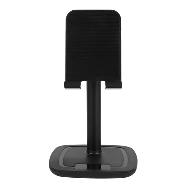 Sort Aluminiumlegering Foldbar Teleskopisk Desktop Mobiltelefon Stativ