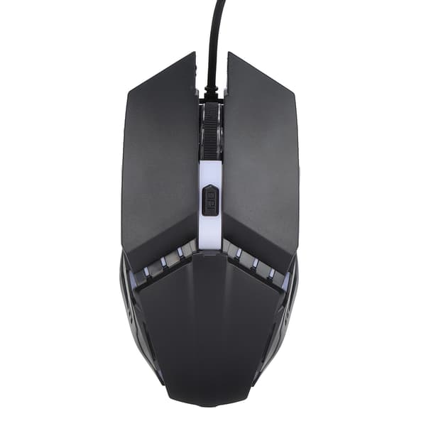Kablet RGB Ergonomisk Gaming Mus med Åndedrætslys til PC Laptop
