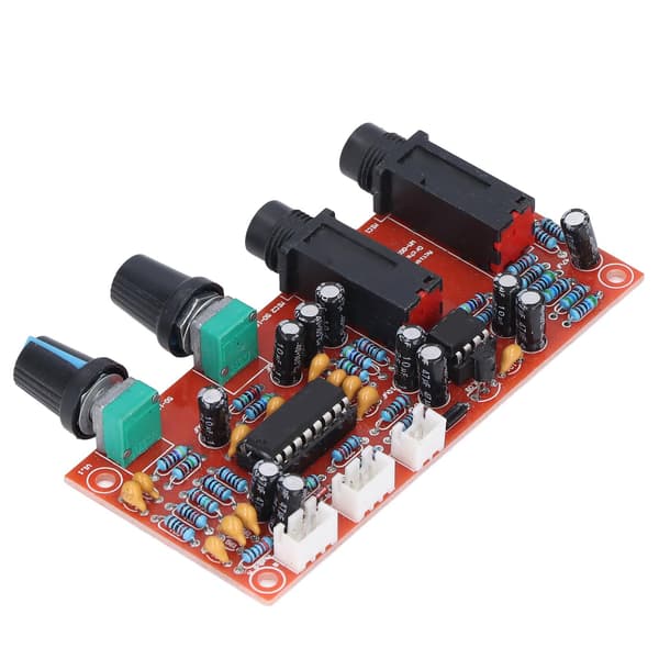 PT2399 Digital Mikrofonforsterker Modul Karaoke Lyd Romklangsbrett DC 12V til 24V