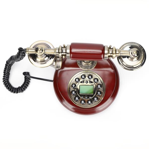 CT8026 Retro Fastnettelefon Kablet Antik Telefon til Hjem og Kontor
