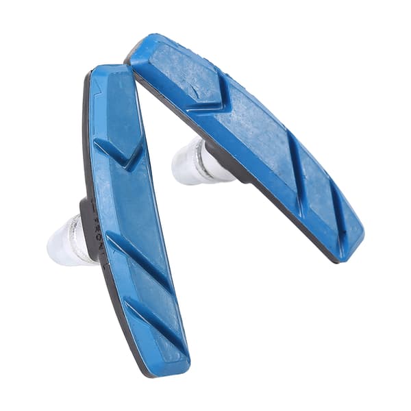 Cykel V Bromsbelägg Hållare Gummiblock Blå 1 Par