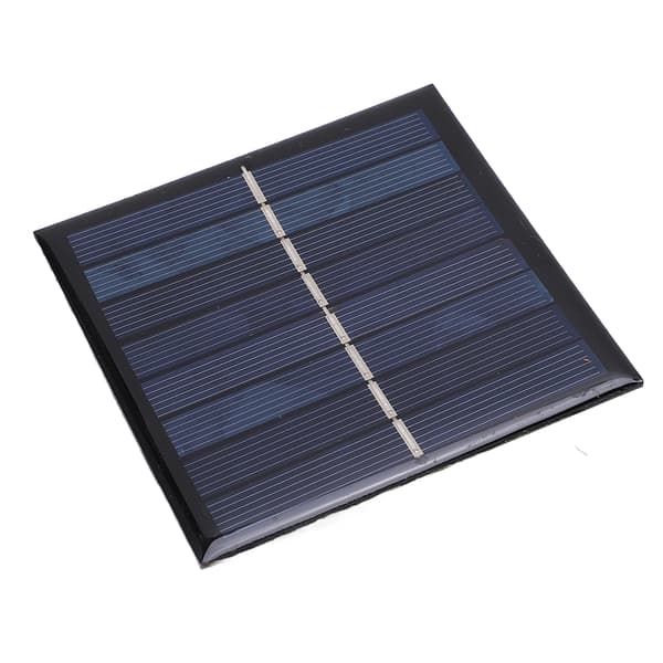 1W 4V Høyeffektivt Solcellepanel DIY Solcellelader Stabil Energisparing