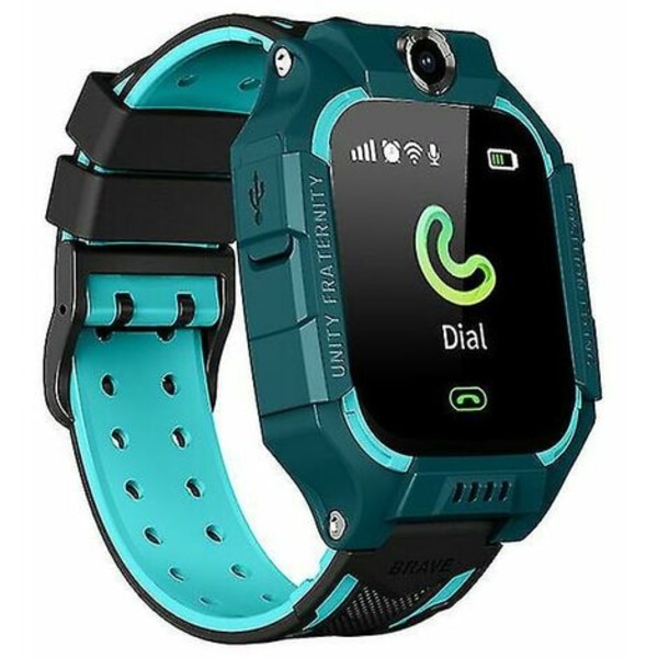 Børne Smart Watch med Sim-kort Vandtæt Børne Smartwatch Dual Smart Watches (grøn)