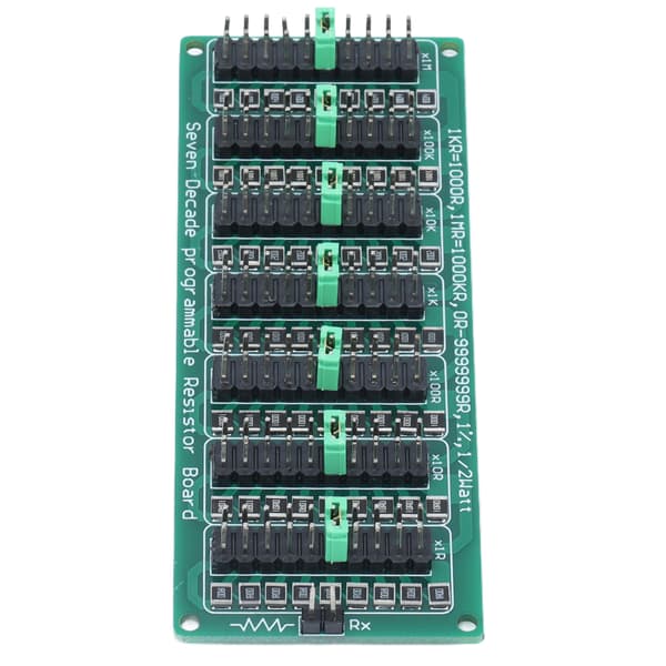Programmerbart Modstandskort 0R til 9999999R Justerbart Modstandsmodul AC200V til Eksperiment