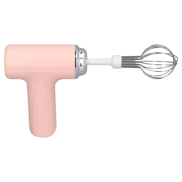 Sladdlös elektrisk handmixer äggvisp för grädde salladsdressing rosa