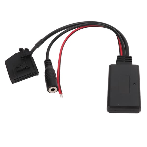 Bluetooth Bil Audio Adapter Aux Kabel med Mikrofon til Seat Altea Leon Toledo
