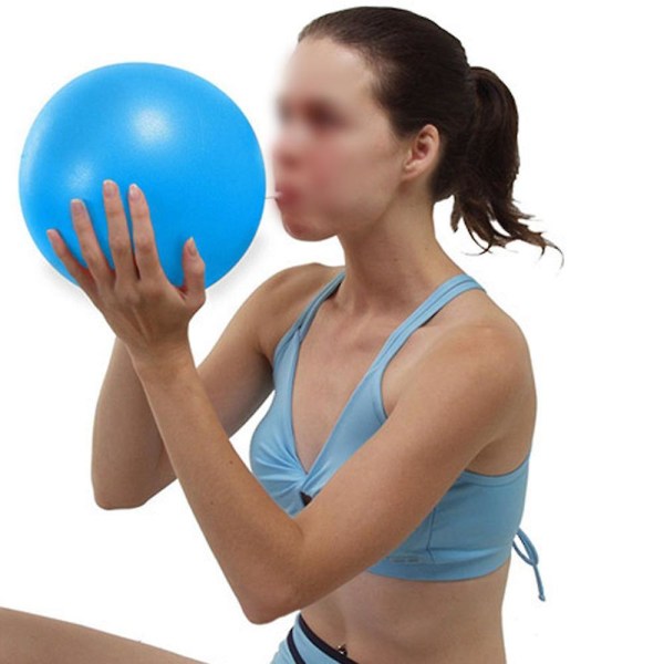 Pilates Exercise Mini Yoga träningsboll Blue