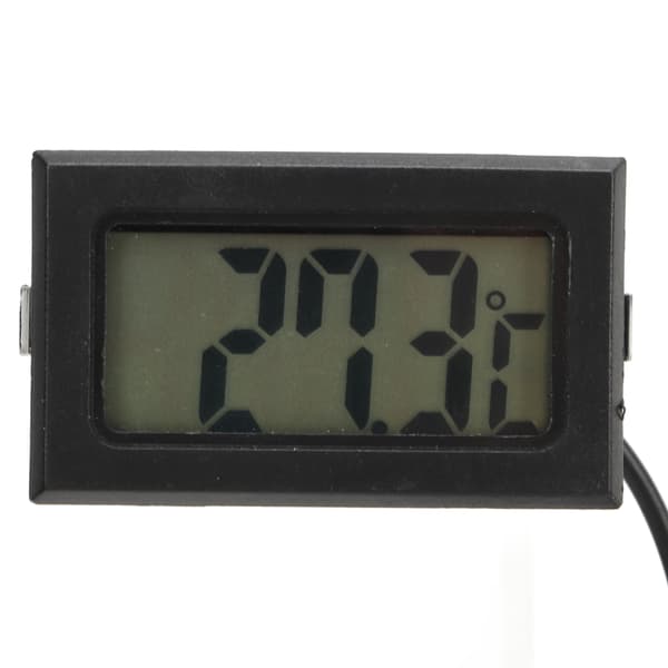 Digitalt termometer LCD-skjerm vanntett probe for inkubator temperaturmåler