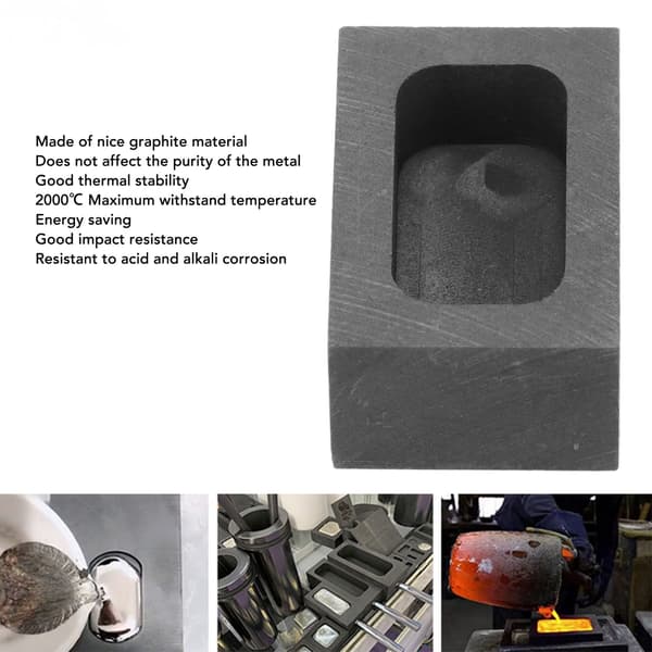 Grafitt Ingot Form for Raffinering Støping - Lett og Stabil
