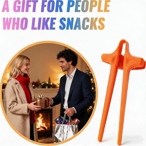 6 stk. snackspisepinner, fingerpinner for snacks – gaver til spillere og strømpefyll til tenåringsgutter
