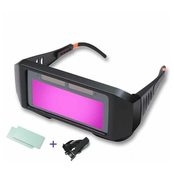 Welding Goggles, Automatic Color Changing Welding Sunglasses, Welder Safety Goggles + 10 Protective Films