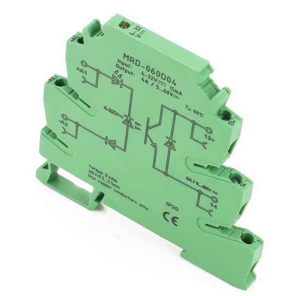 MRD-060D4 Ultratynn PLC Relé Effektforsterkerkort DC Solid State Relémodul