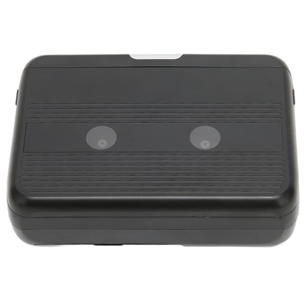TON007B Bluetooth Kassetteafspiller med Auto Reverse Stereo Hovedtelefonfunktion Sort