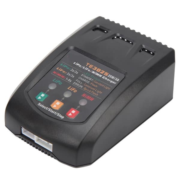 Bærbar Mini Kompakt Stabil Bil Lithium Polymer Balanceoplader AU Stik 100-240V
