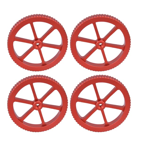 4 stk nivelleringsmutter CR10 aluminiumslegering med fjær 3D-skriver tilbehørssett for Ender 3