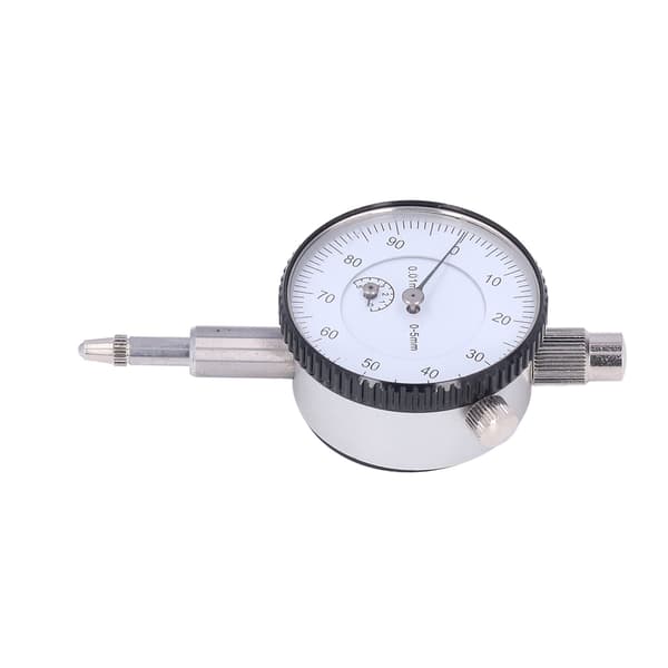 Aluminiumslegering Dial Test Indikator 0-5mm Område 0.01mm Nøjagtighedsmåler til Vedligeholdelse