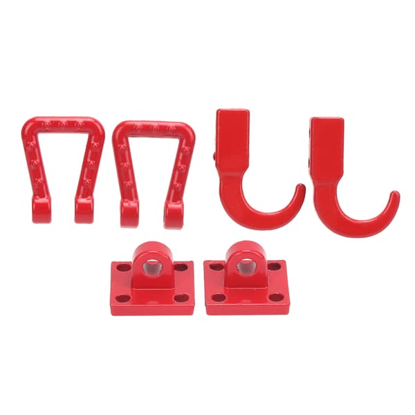 Metallbogseringsspänne D-schacklar för Tamiya CC01 1/10 RC Crawler Uppgraderingsdelar