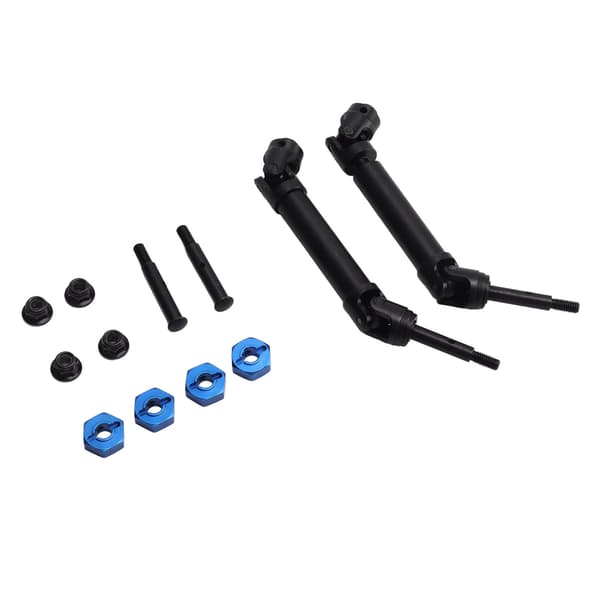 Traxxas Slash 4x4 HQ727 Kort Lastbil RC Bil Sort CVD Stål Bageste Trækaksel Separat Design