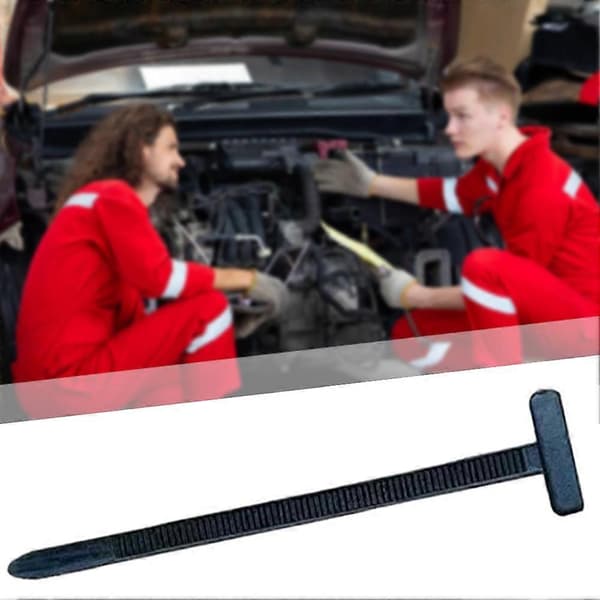 Nylon Universal Kabelbandspänne Återanvändbar Kabelhantering för Nödreparationer 100pcs