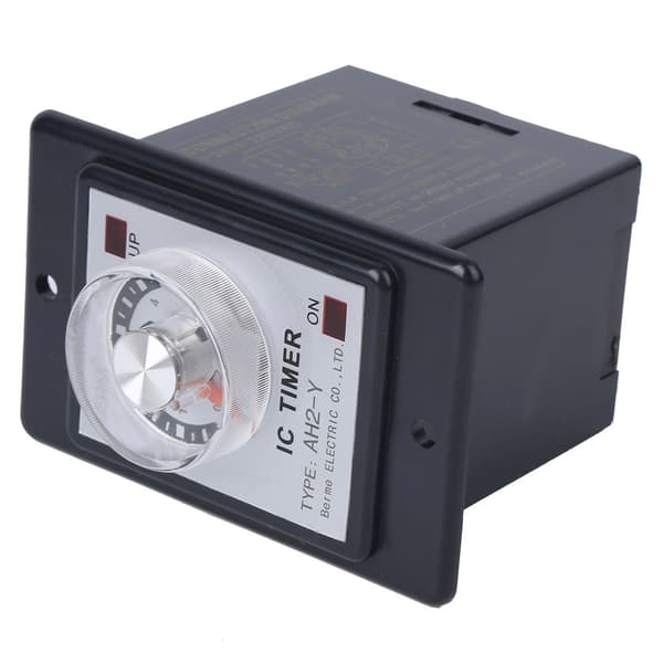 BERM Tidsrelæ Elektronisk Relæafbryder Timer Forsinkelsestimer AH2-Y 6S 220V