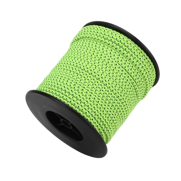 Fluorescerande Reflekterande Campingrep för Utomhusvandring Tält 50m 164ft