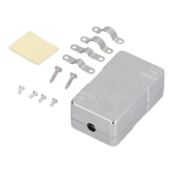 CAT6 Samledåse ABS Plast RJ45 Enkelt Port Skærmet Netværksforbindelse Case Modul